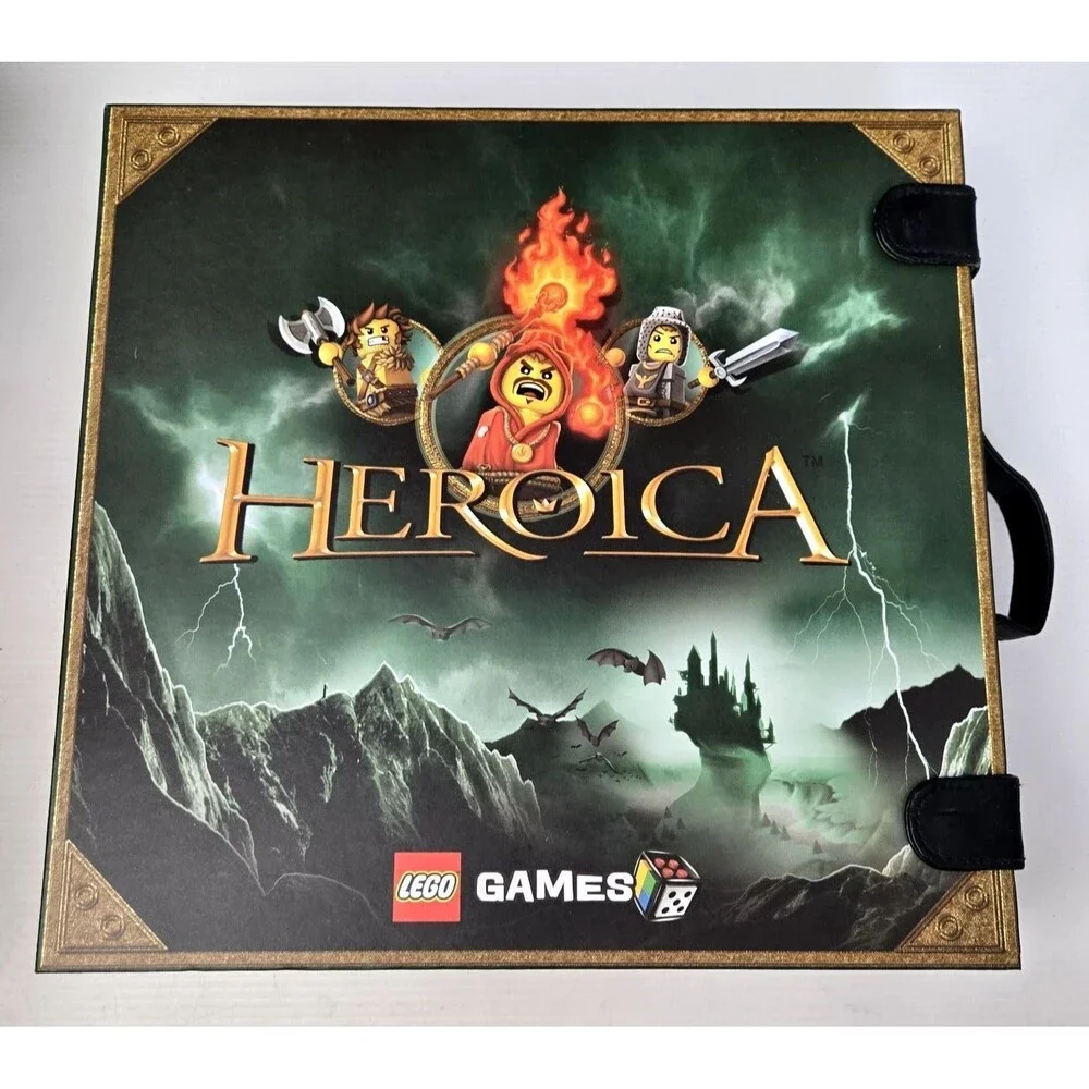 LEGO Games Heroica Ltd Edition Storage Case & Playmat Set #853358 NEW Open Box